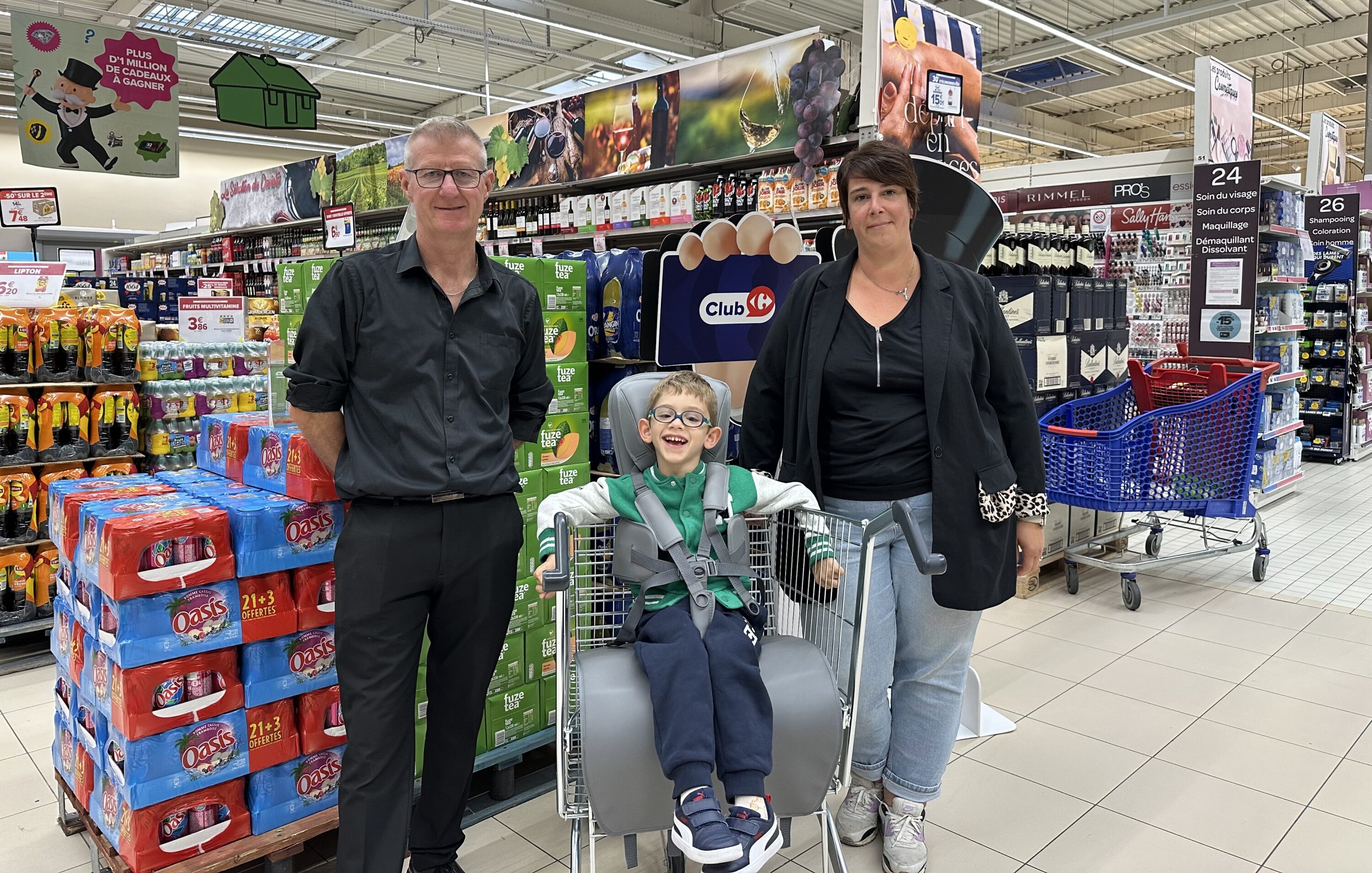 Association HOP HUGO _ carrefour moulins _ franchisé carrefour _ groupe yabe _ inclusion